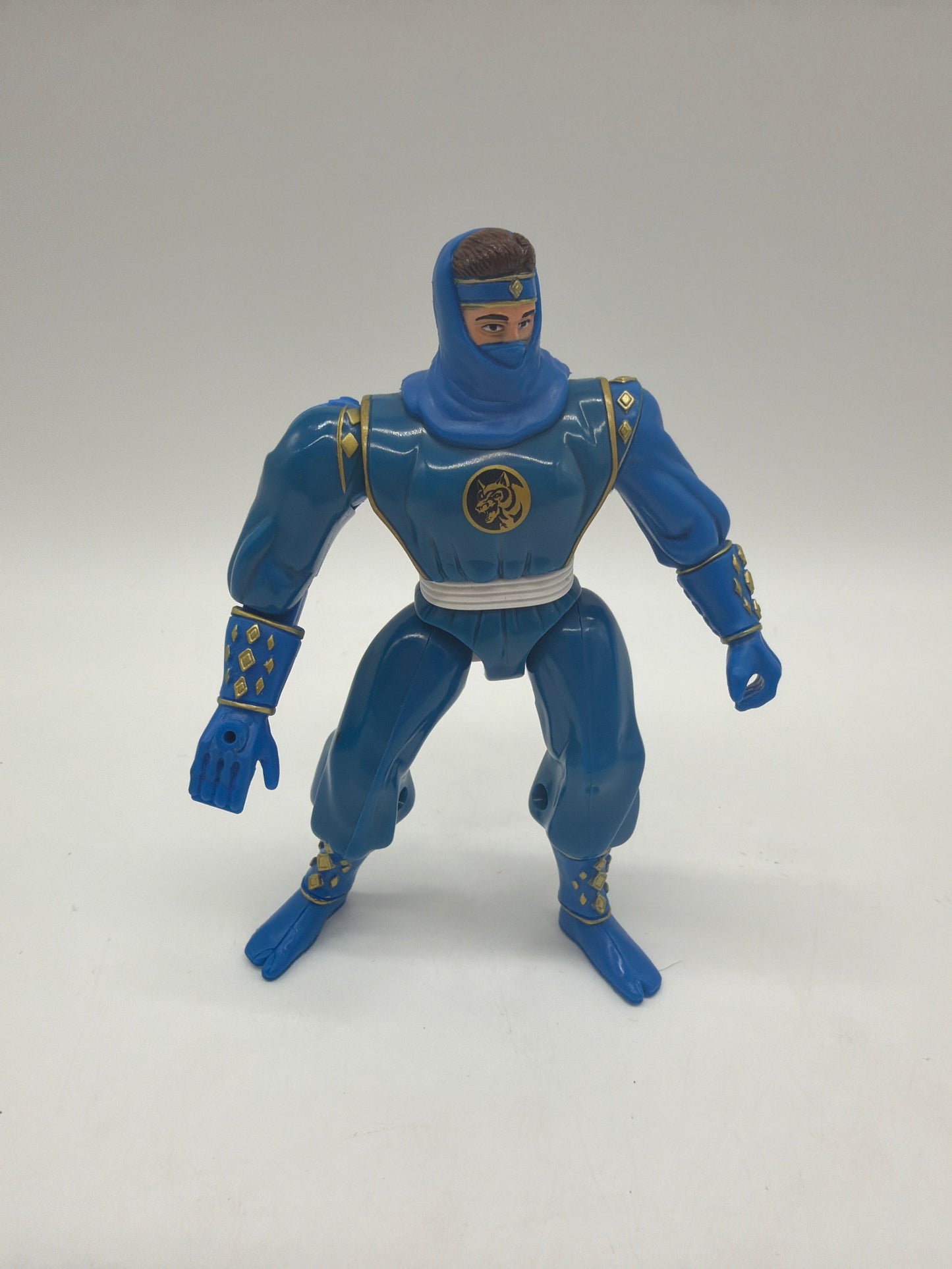 Bandai 1995 Mighty Morphin Power Rangers Ninja Rangers Set of 6 Action Figures