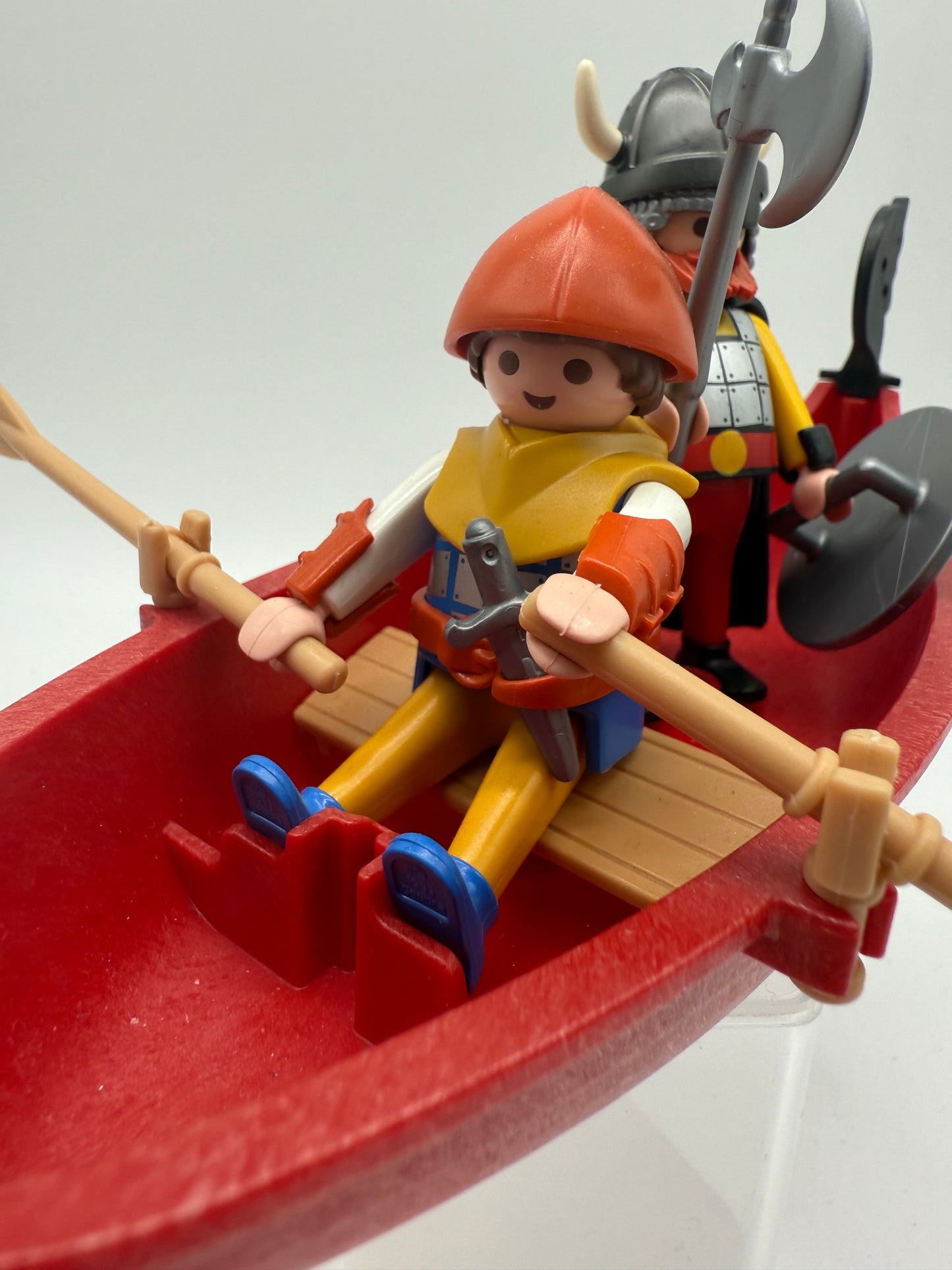 Vintage Playmobil Viking LongBoat 1993 Geobra