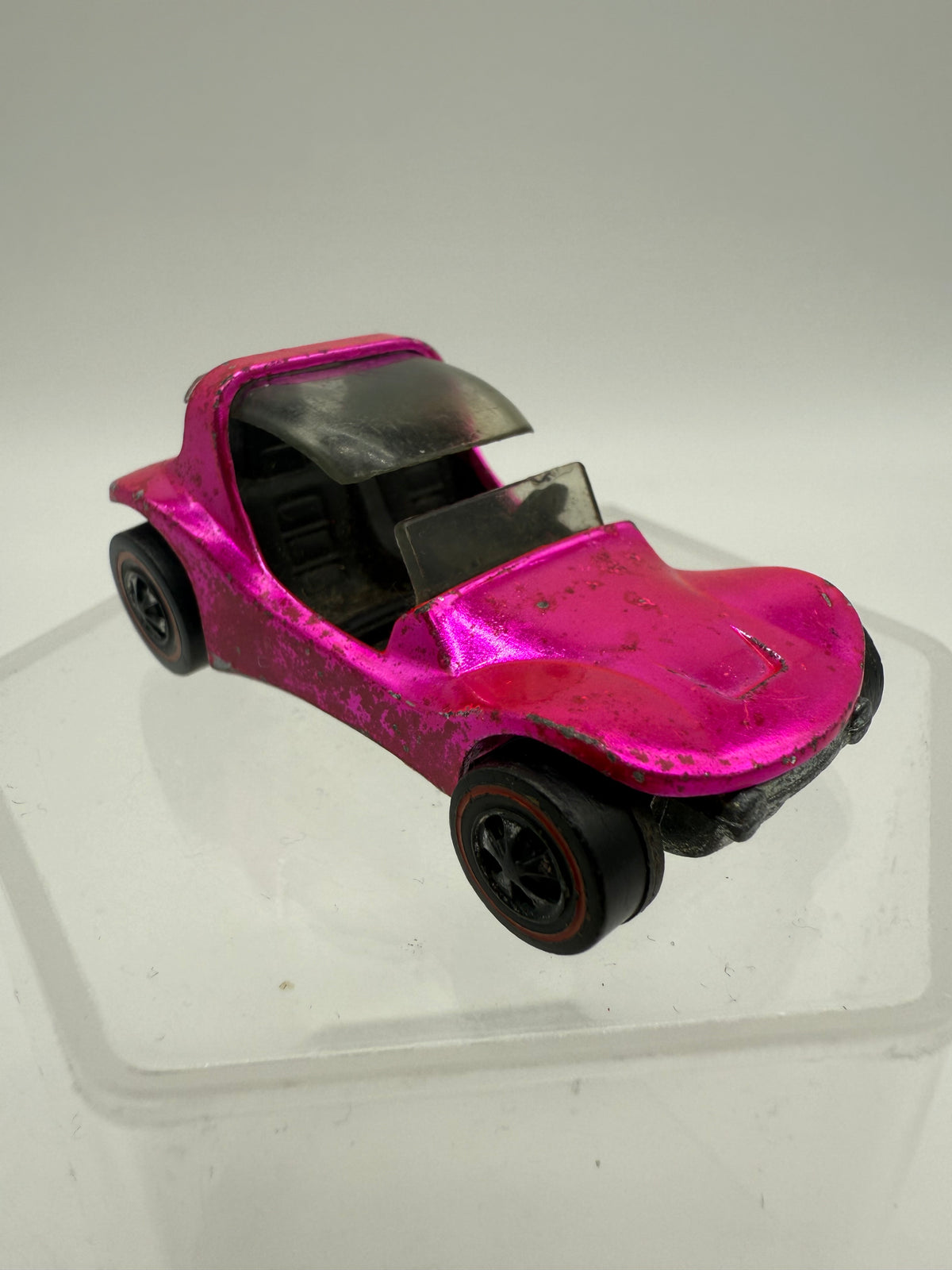 Hot Wheels Vintage Redline Sand Crab (Nuclear Pink) 1970 Mattel, photo 4 of 9