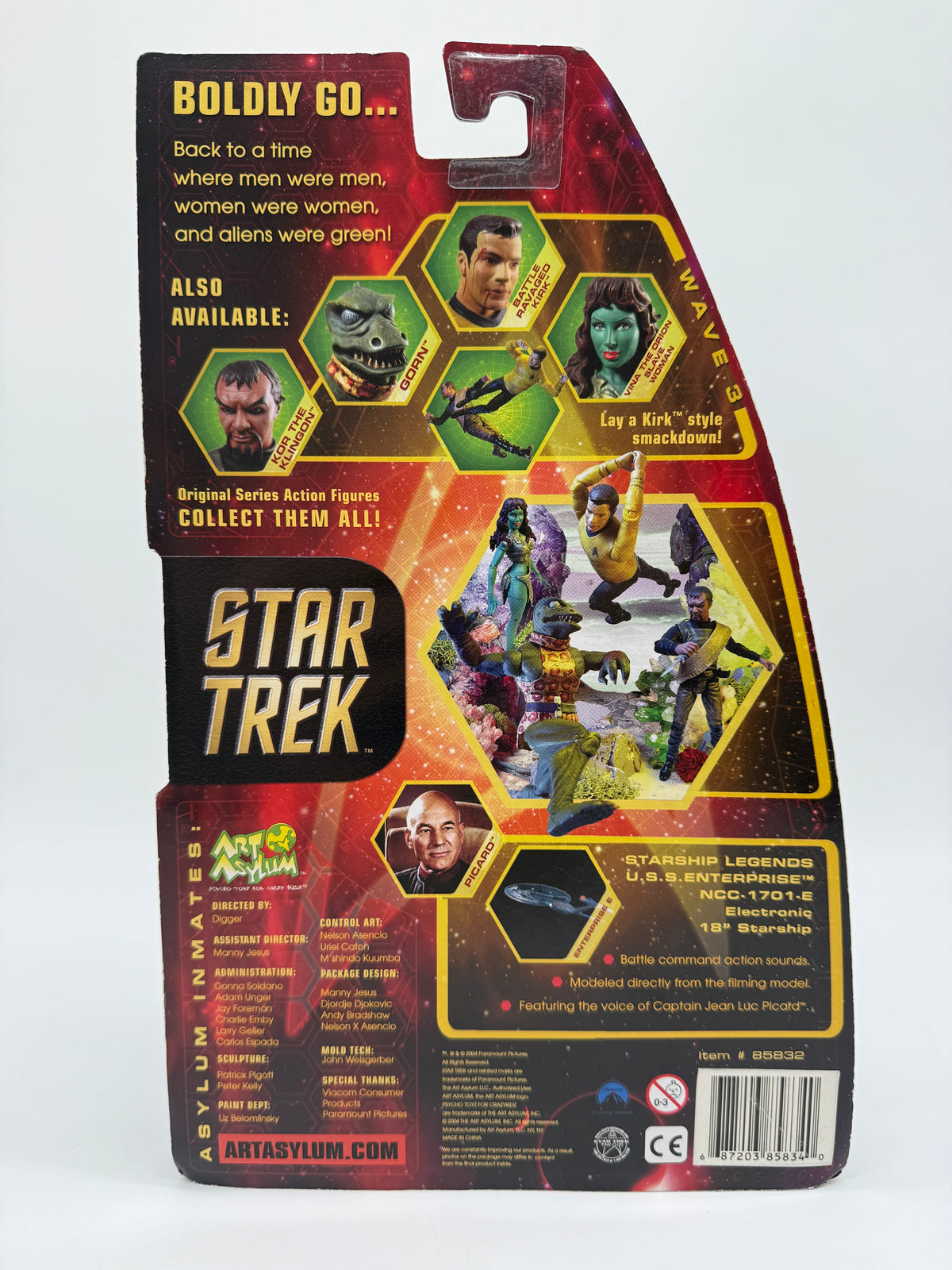 Art Asylum 2004 Star Trek Wave 3 Vina The Orion Slave Woman 7-Inch, photo 2 of 2