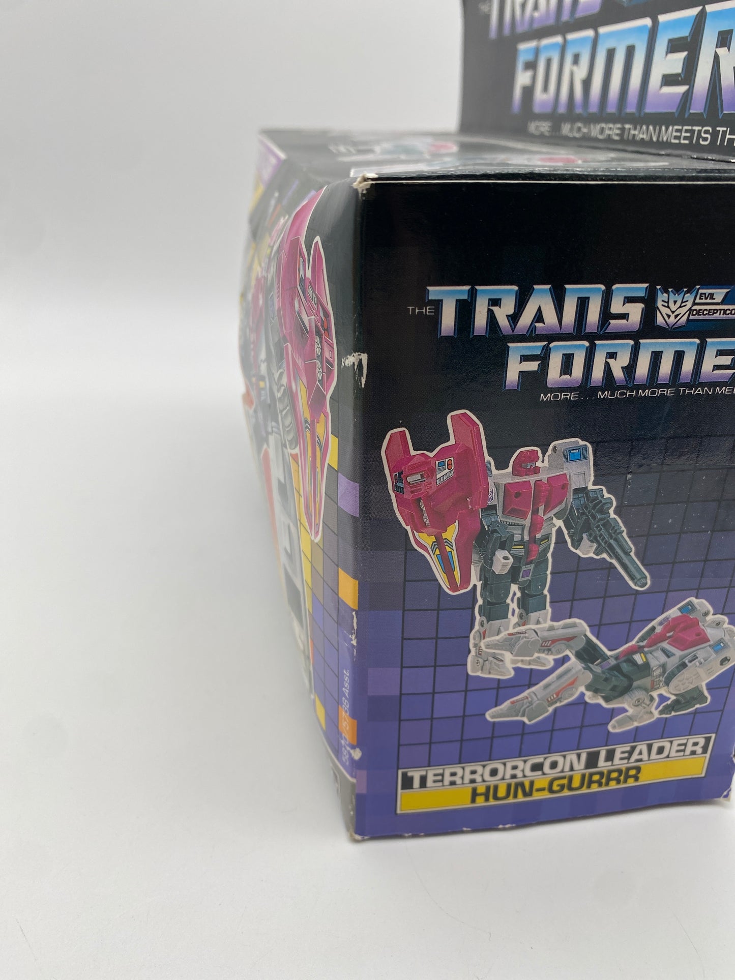 Vintage 1986 Gen 1 Transformers: Terrorcon Leader Hun-Gurrr with Box