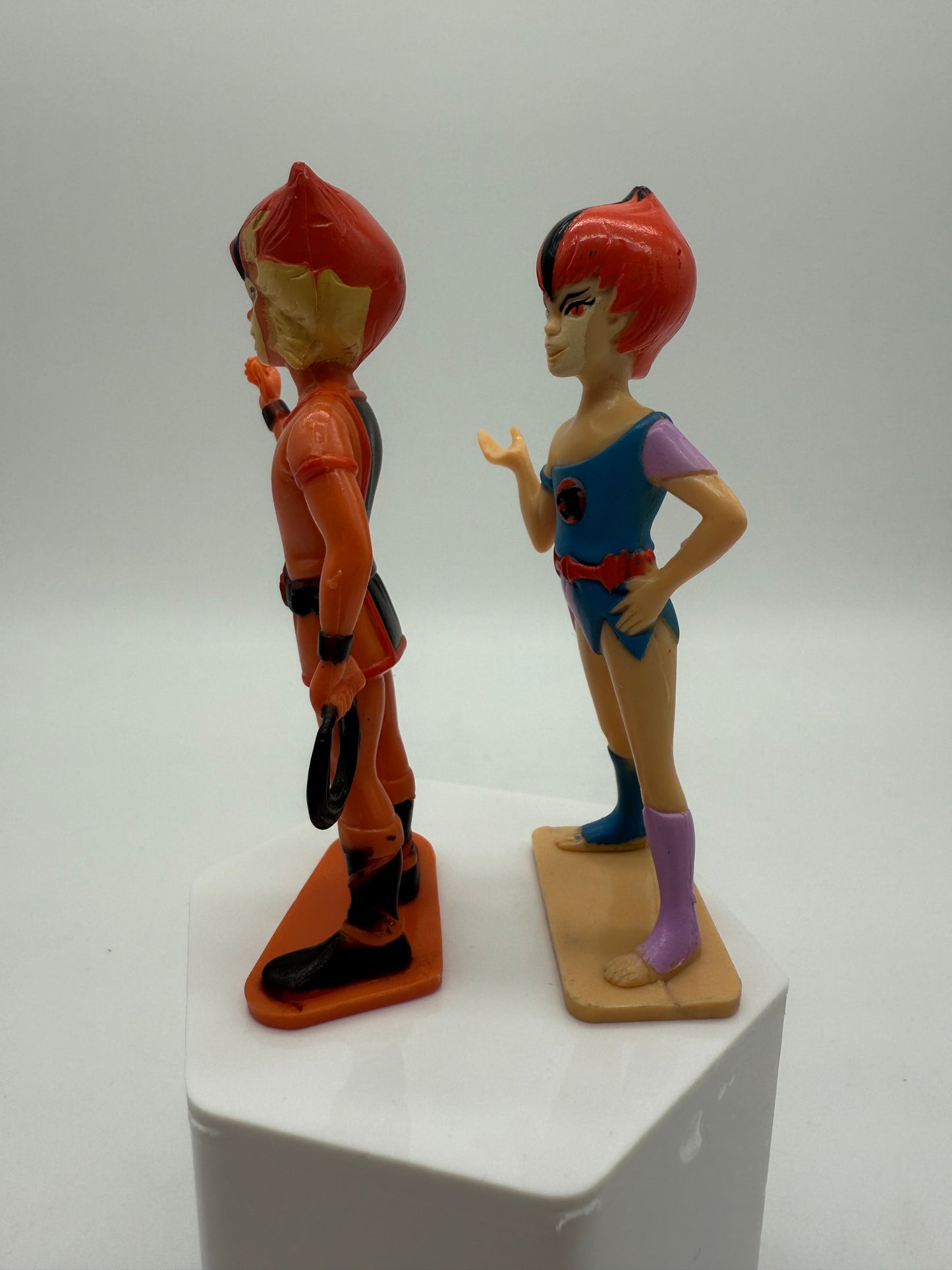 LJN Toys 1985 Vintage Thundercats Wilykit and Wilykat