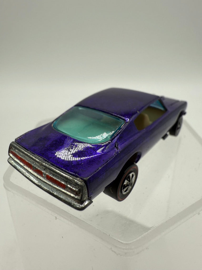 Hot Wheels Vintage Sweet 16 Redline Custom Barracuda (Purple) 1967 Mattel, photo 6 of 10