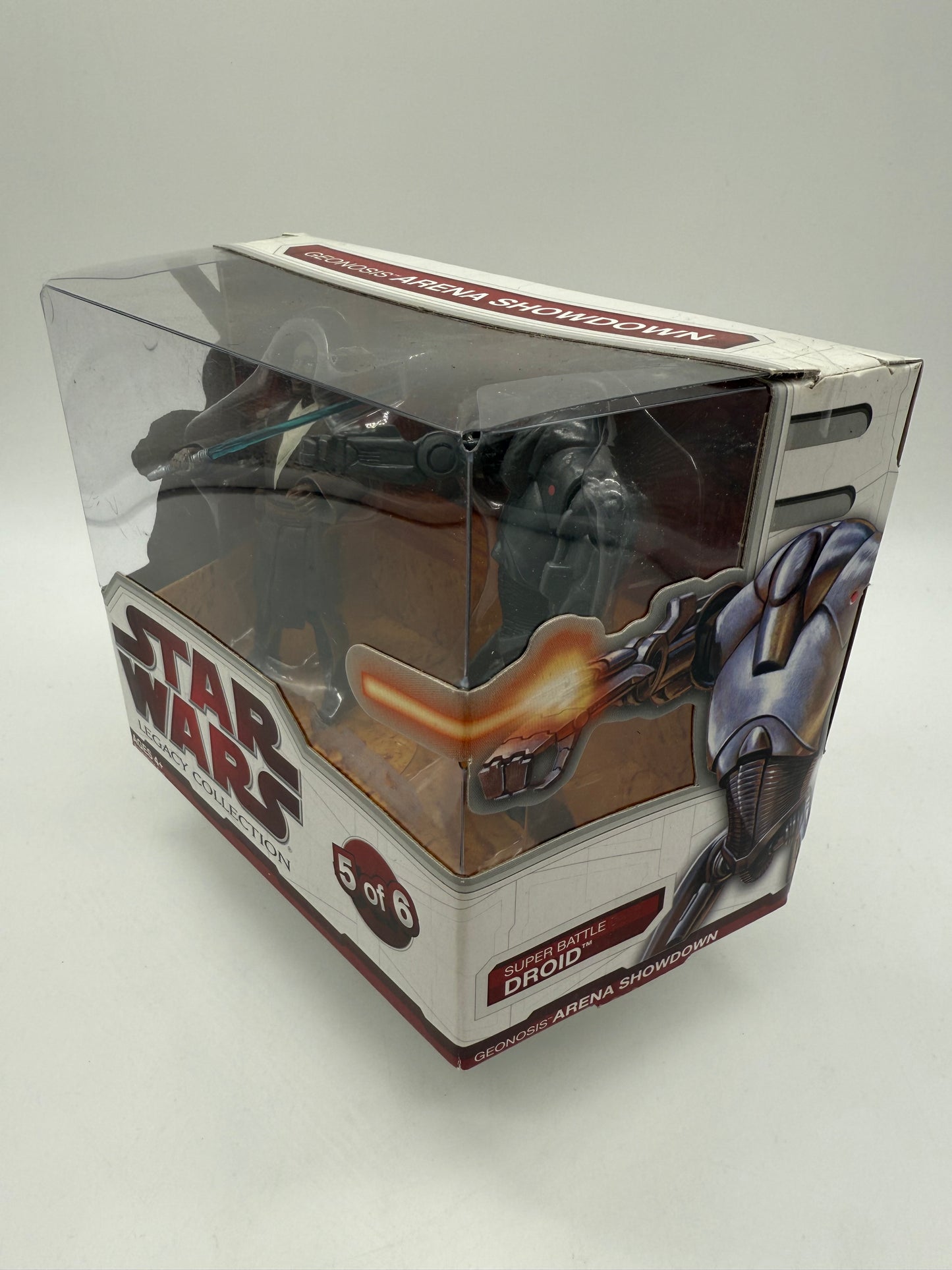 Hasbro 2009 Target Exclusive Star Wars Legacy Collection Geonosis Arena Showdown Roth-Del Masona VS Super Battle Droid