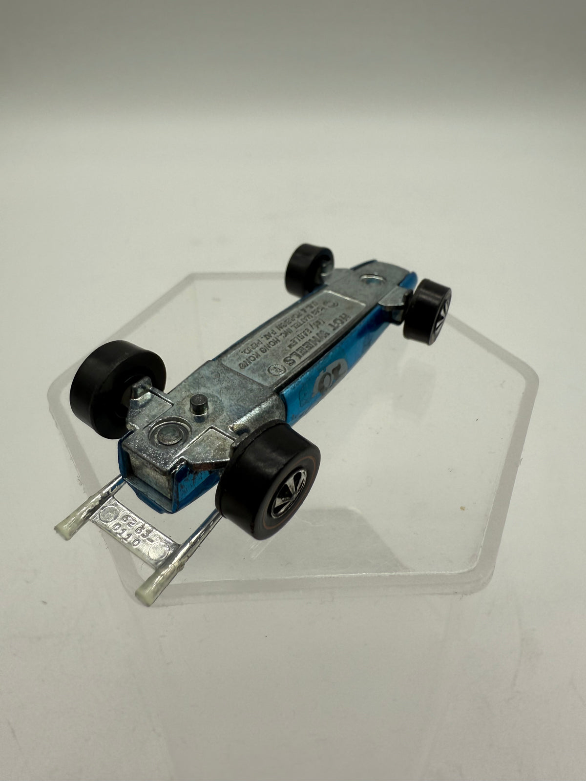 Hot Wheels Vintage 1969 Redline Indy Eagle Aqua Blue Mattel, photo 14 of 17