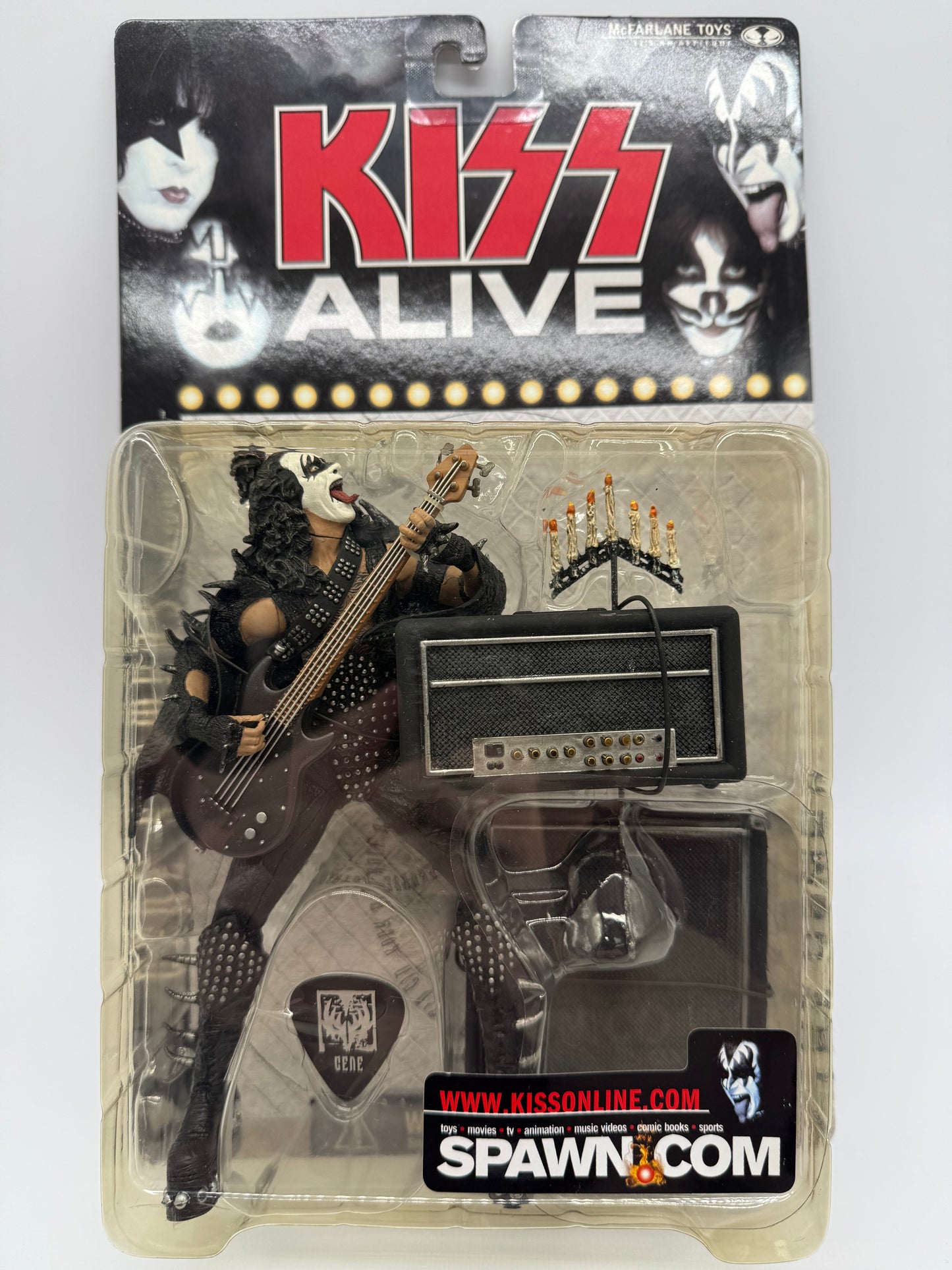McFarlane Toys 2000 Kiss Alive Super Stage Figures Set