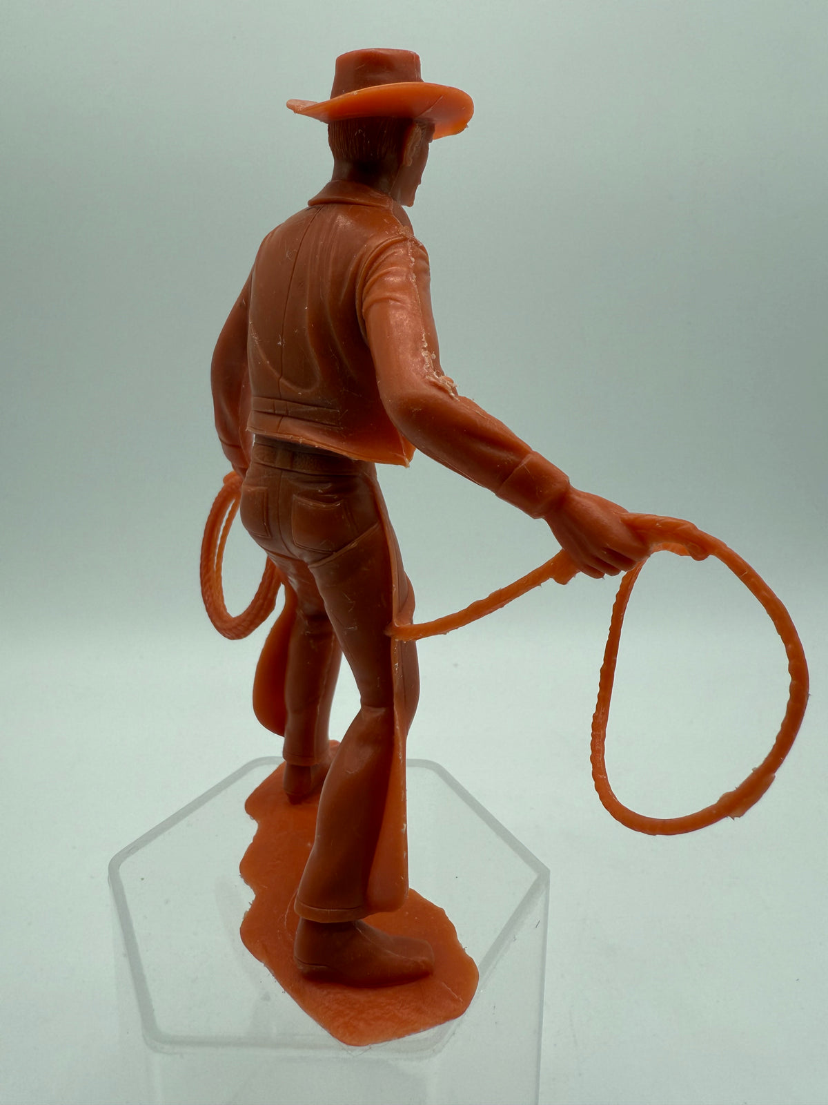 Vintage 1960's Louis Marx Figure Cowboy with Lasso, photo 3 of 6