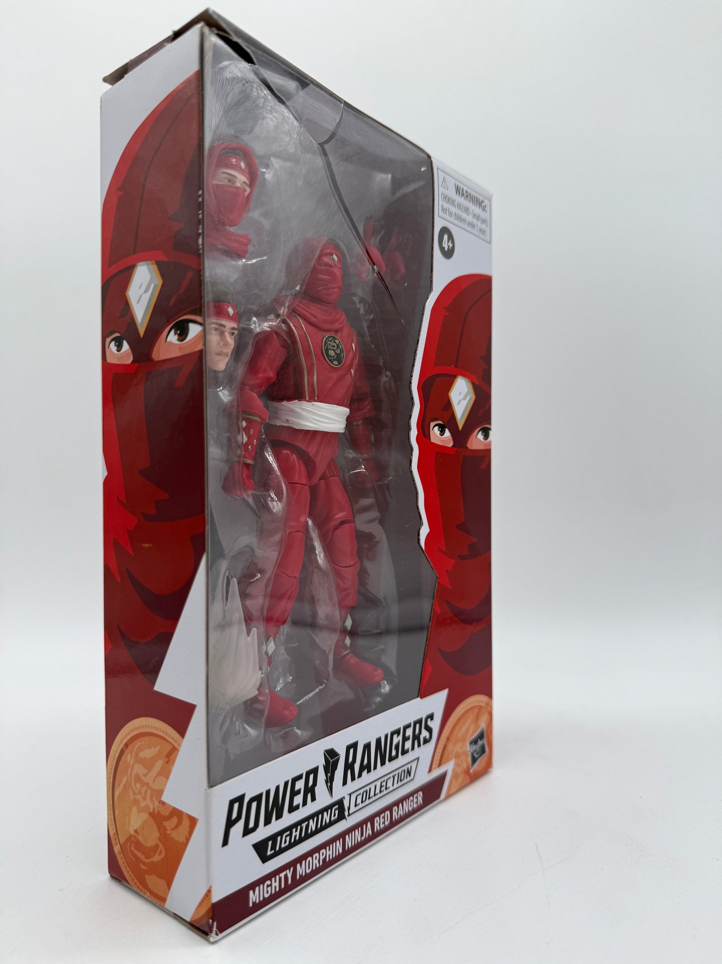 Power Rangers Lightning Mighty Morphin Ninja Red Ranger 2021 Hasbro