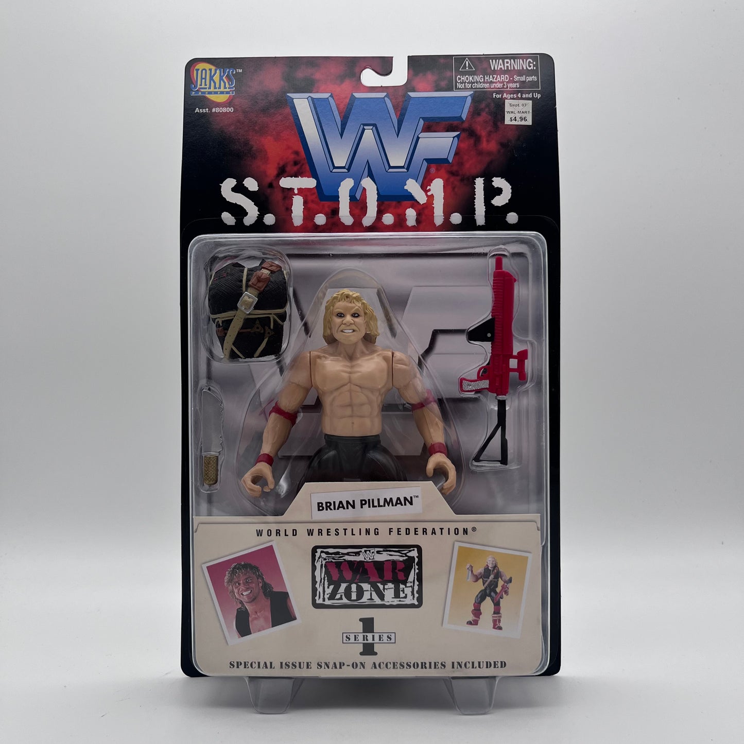 WWF Brian Pillman Stomp Series 1 1997