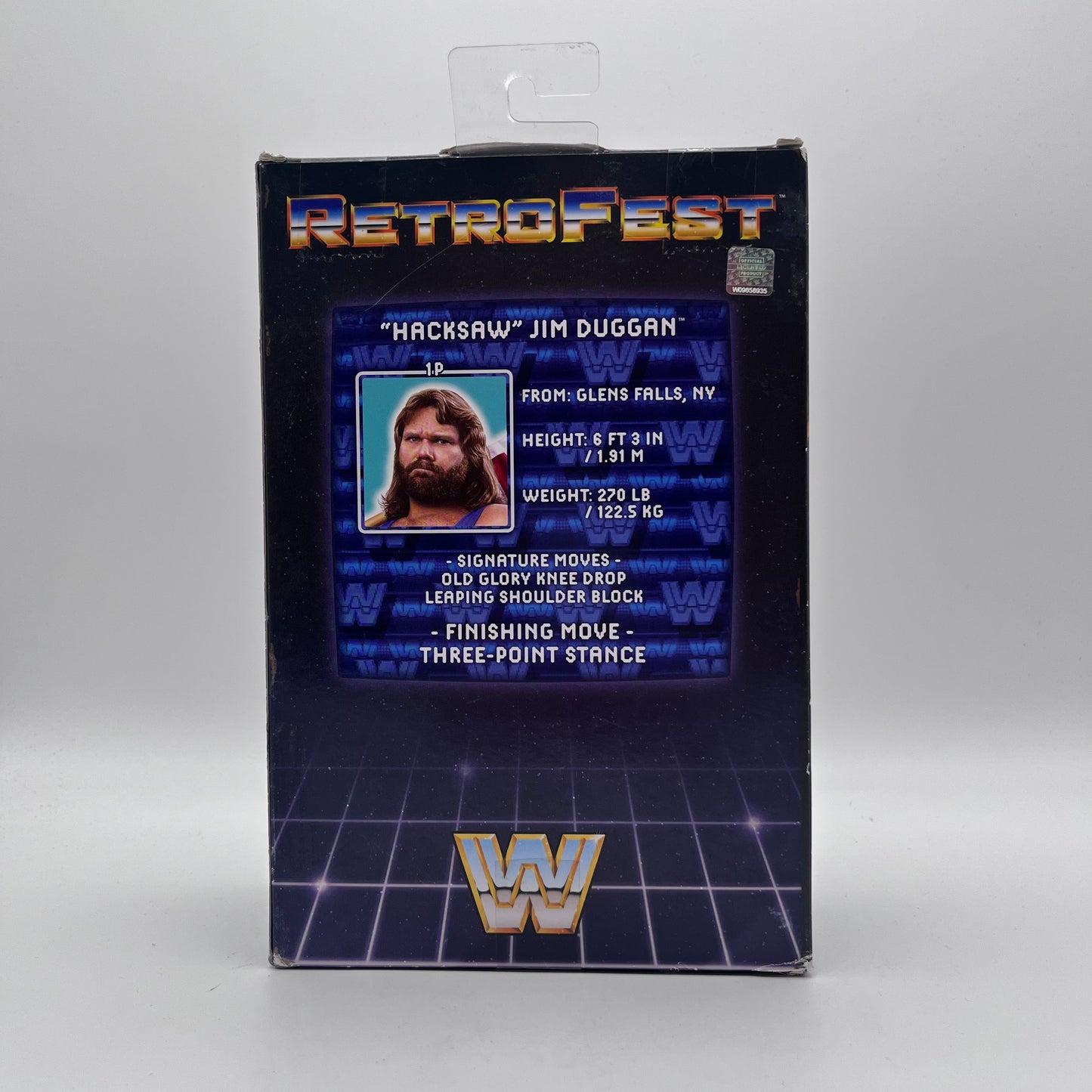 WWE Elite Retrofest Gamestop Hacksaw Jim Duggan