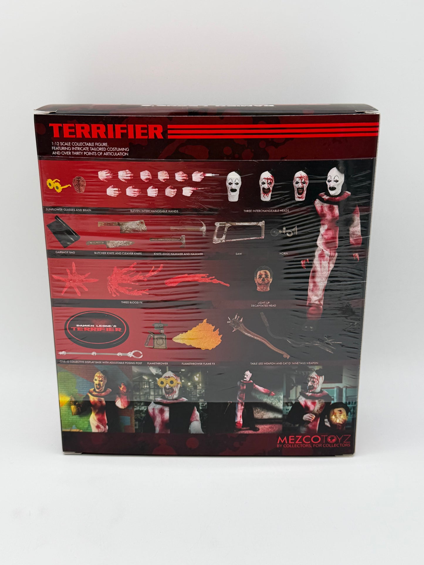 Mezco Toyz One:12 Collective 2025 Damien Leone’s Terrifier Art of the Clown Deluxe Edition