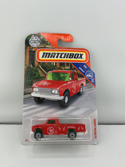 Matchbox 1962 Nissan Junior Sriracha Truck 2019 Mattel