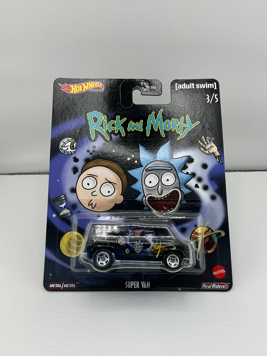 Hot Wheels Rick And Morty Super Van 2020 Mattel
