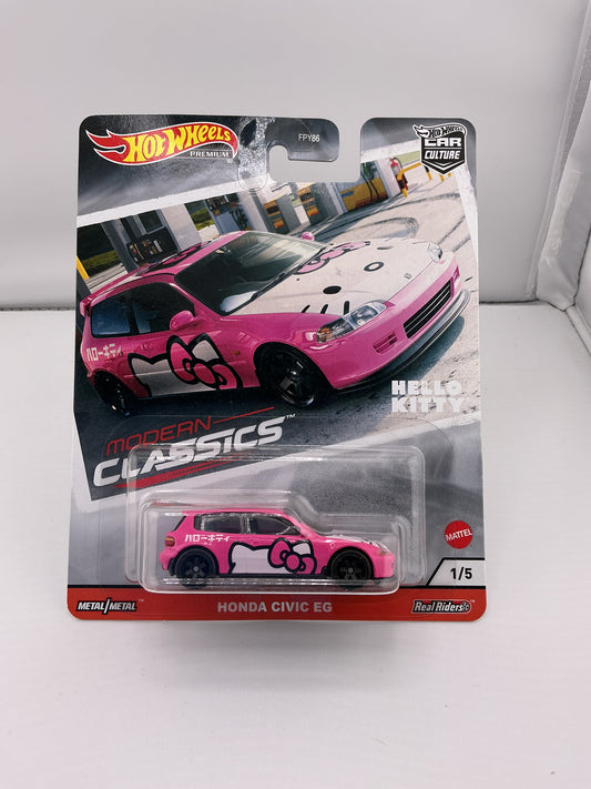 Hot Wheels Hello Kitty Honda Civic EG 2020 Mattel