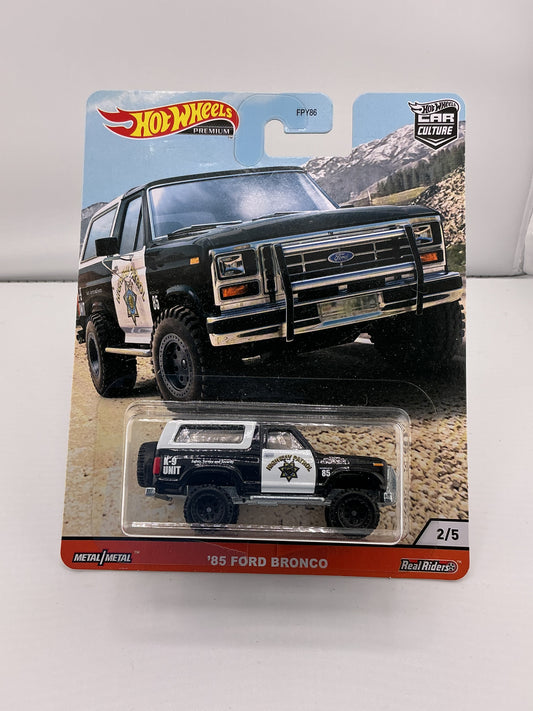 Hot Wheels 1985 Ford Bronco Sheriff 2020 Mattel