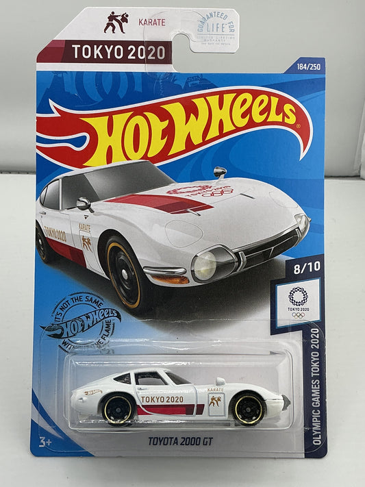 Hot Wheels Tokyo 2020 Toyota 2000 GT (Karate) (White)