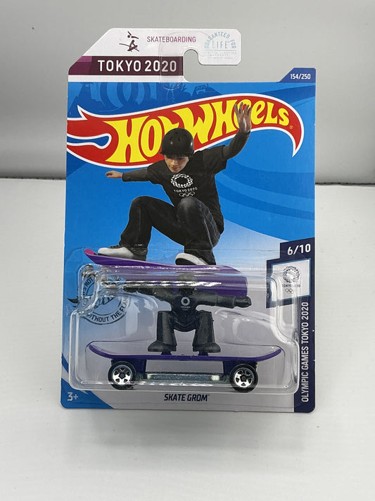 Hot Wheels Tokyo 2020 Skate Grom 2017 Mattel (Skateboarding)