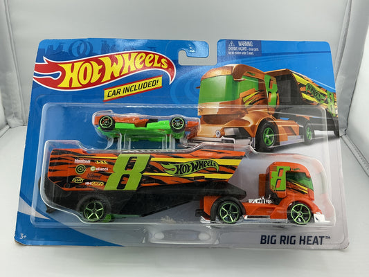 Hot Wheels Big Rig Heat 2019 Mattel (Orange)