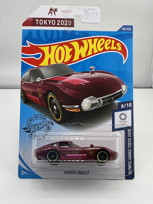 Hot Wheels Tokyo 2020 Toyota 2000 GT 2017 Mattel (Red)