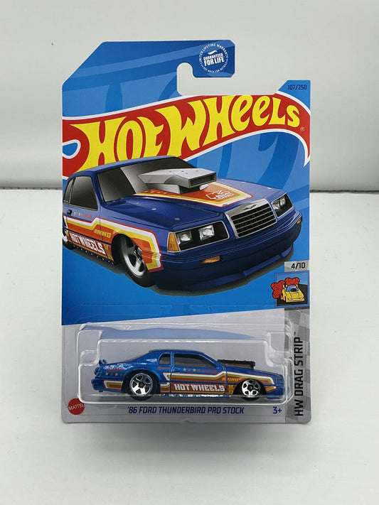 Hot Wheels 1986 Ford Thunderbird Pro Stock 2021 Mattel