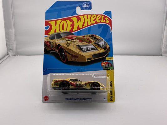 Hot Wheels 1976 Greenwood Corvette 2021 Mattel