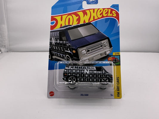 Hot Wheels 1970s Van 2021 Mattel (Black)