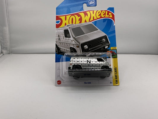 Hot Wheels 1970s Van 2021 Mattel (Silver)