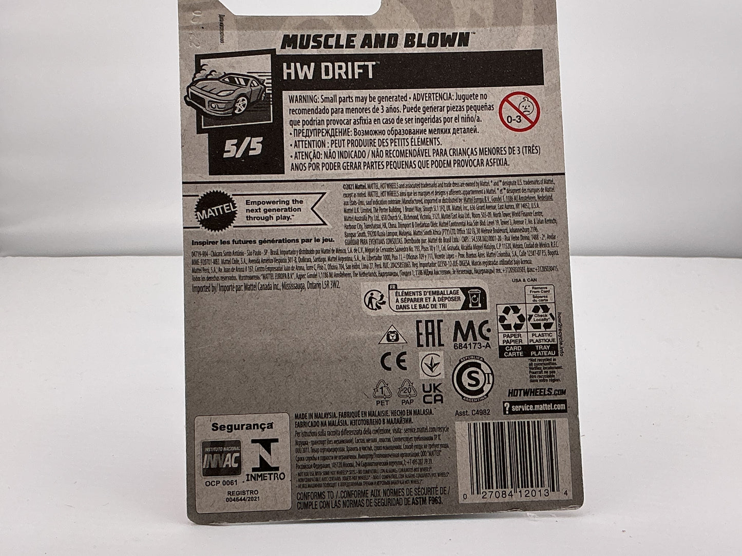 Hot Wheels Muscle and Blown 2021 Mattel
