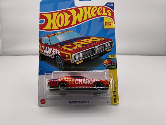 Hot Wheels 1971 Dodge Charger 2021 Mattel (Red)