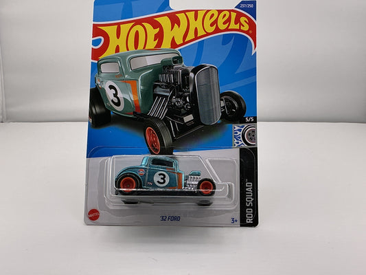Hot Wheels 1932 Ford 2021 Mattel (Blue) Super Treasure