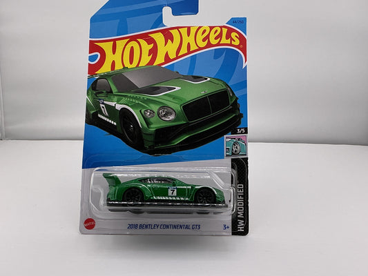 Hot Wheels 2018 Bentley Continental GT3 2021 Mattel