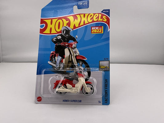 Hot Wheels Honda Super Cub 2021 Mattel (White)
