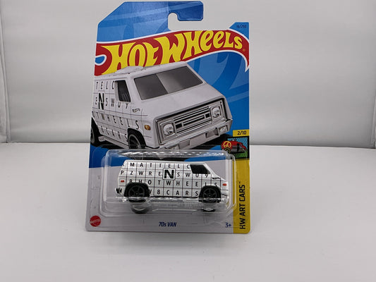 Hot Wheels 1970s Van 2021 Mattel (White)