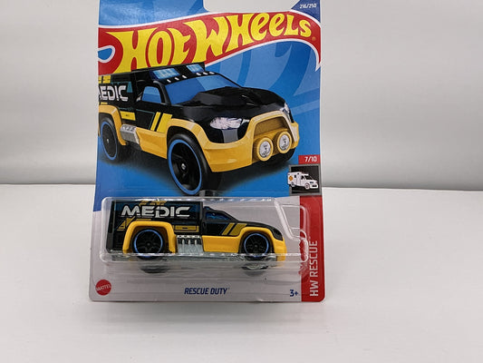 Hot Wheels Rescue Duty 2021 Mattel