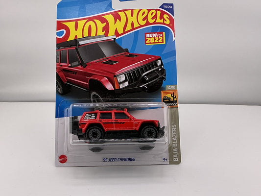 Hot Wheels 1995 Jeep Cherokee 2021 Mattel