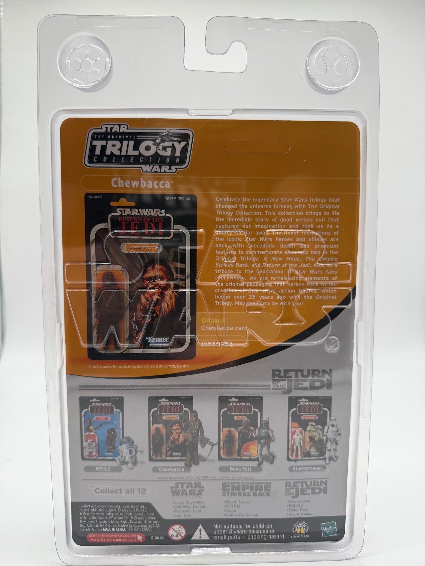 Star Wars Trilogy Chewbacca 2004 Hasbro