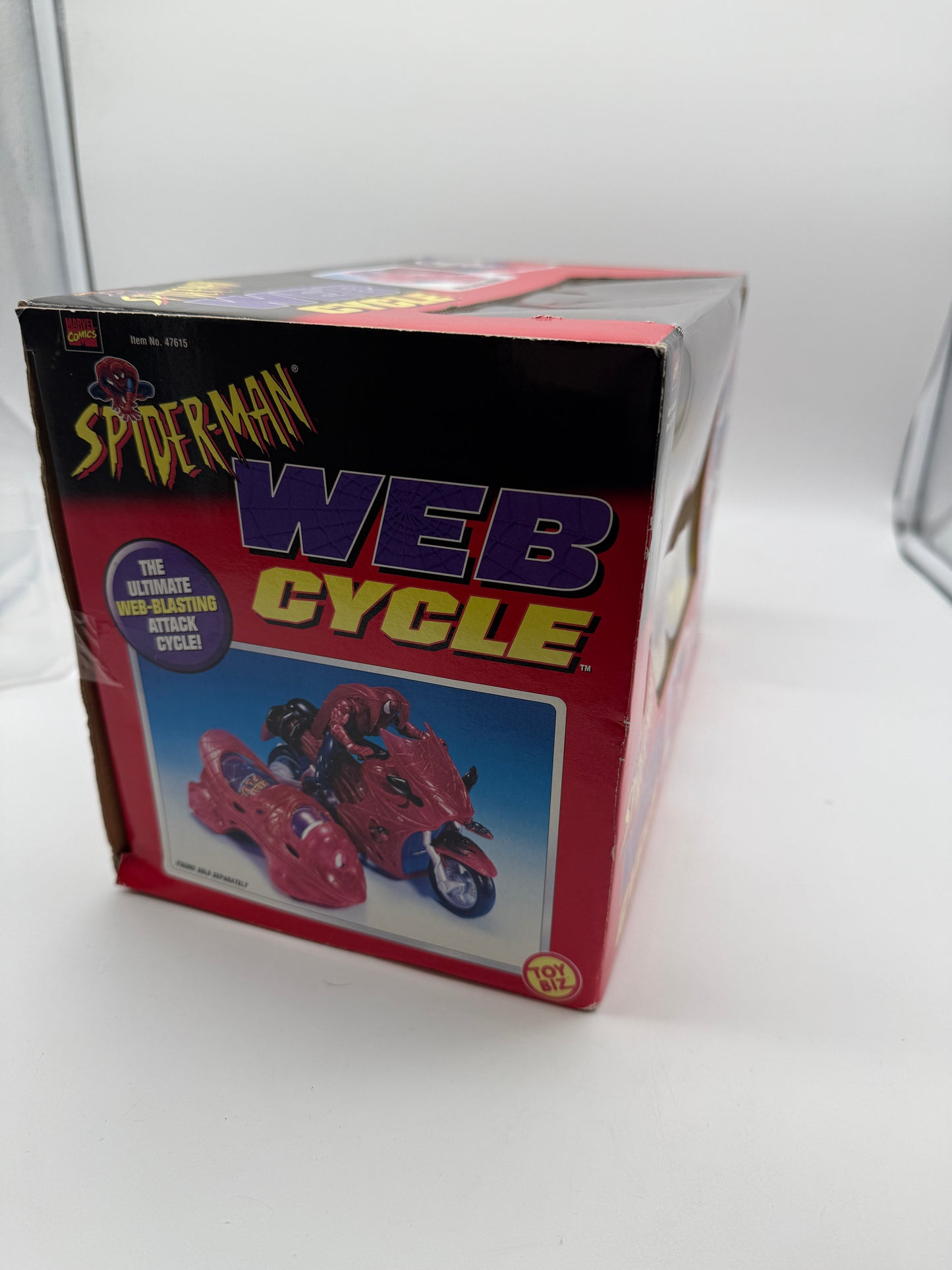 Spider Man Web Cycle 1998 Toy Biz