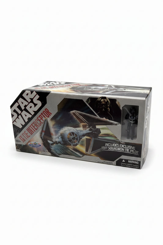 Hasbro 2007 Star Wars 30th Anniversary Elite TIE Interceptor Toys R Us Exclusive