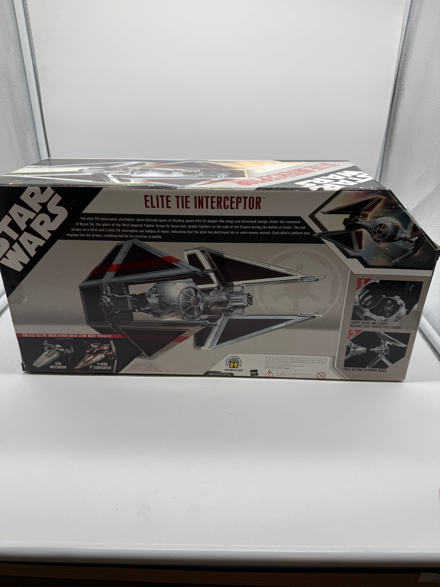Star Wars Elite Tie Interceptor 2007 Hasbro