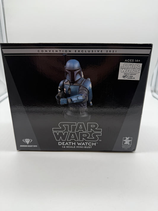 Star Wars Death Watch 1:6 Scale Mini-Bust 2021 Diamond Select Toys