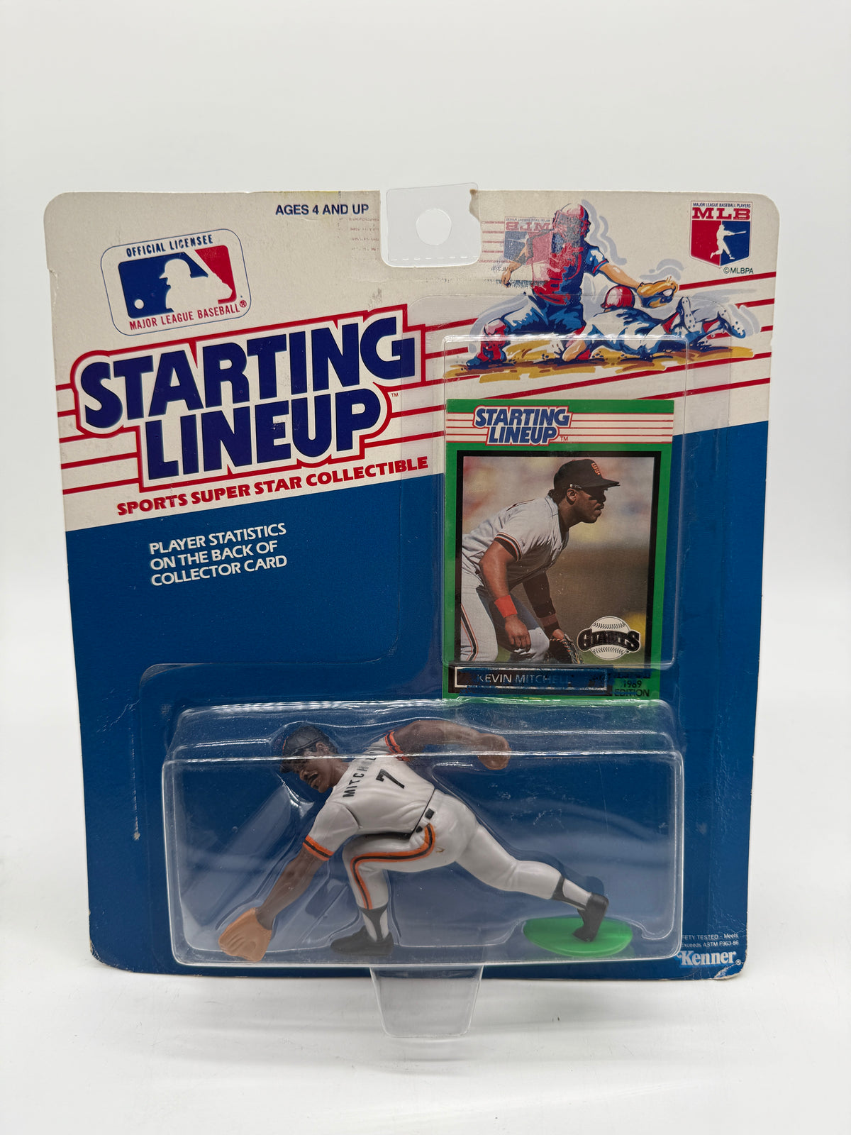 Kenner 1989 MLB Starting Lineup Kevin Mitchell, photo 1 of 2