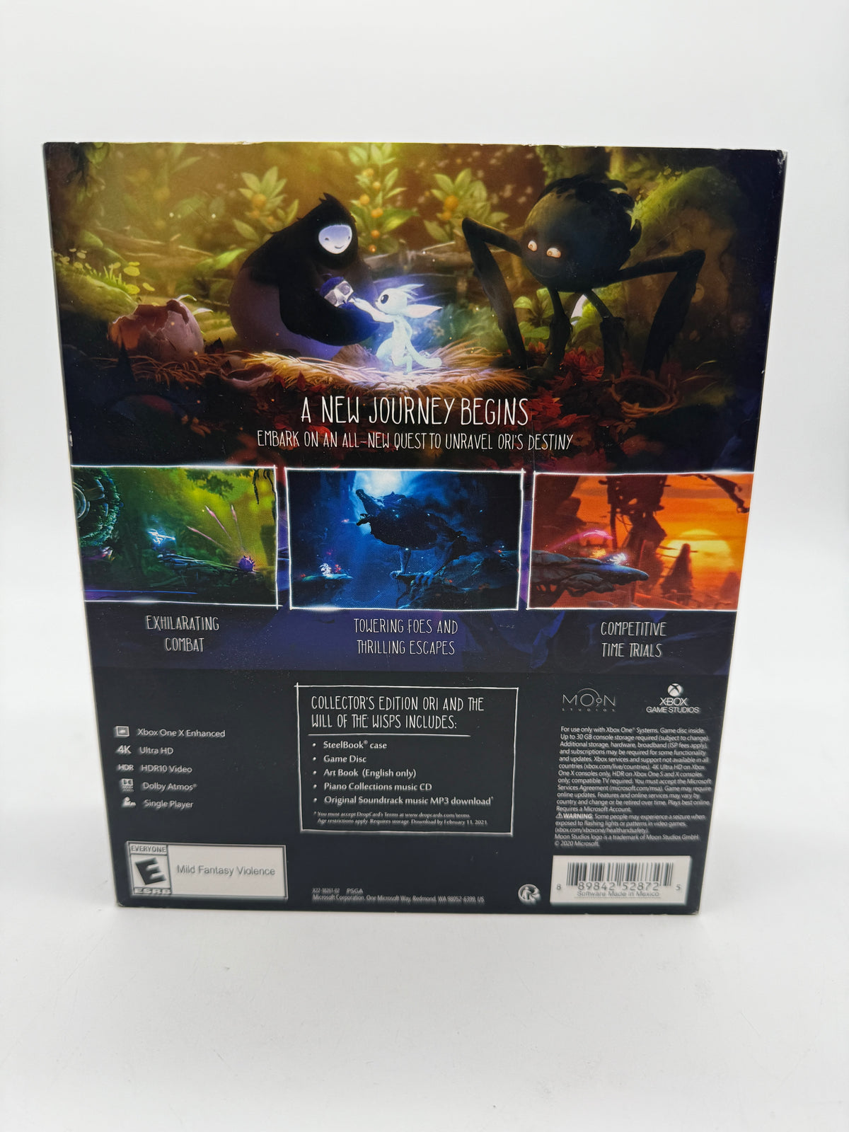 Microsoft 2020 Xbox One Ori and the Will of the Wisps Trac Disc and Picture Book, photo 4 of 5