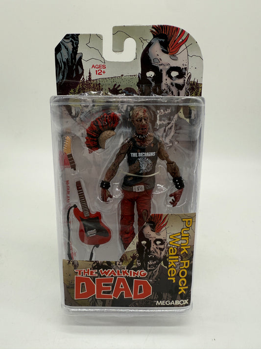 The Walking Dead Punk Rock Walker 2017 McFarlane Toys (Red)