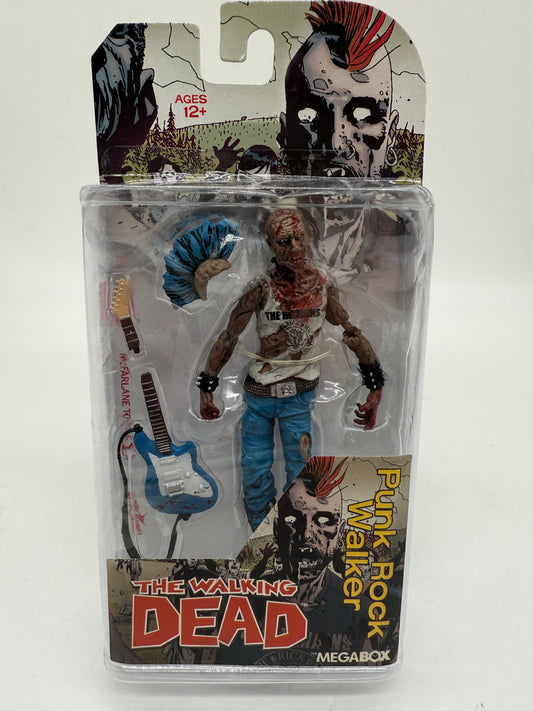 The Walking Dead Punk Rock Walker 2017 McFarlane Toys (Blue)
