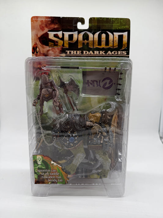 Spawn Iguantus and Tuskadom 1999 McFarlane Toys