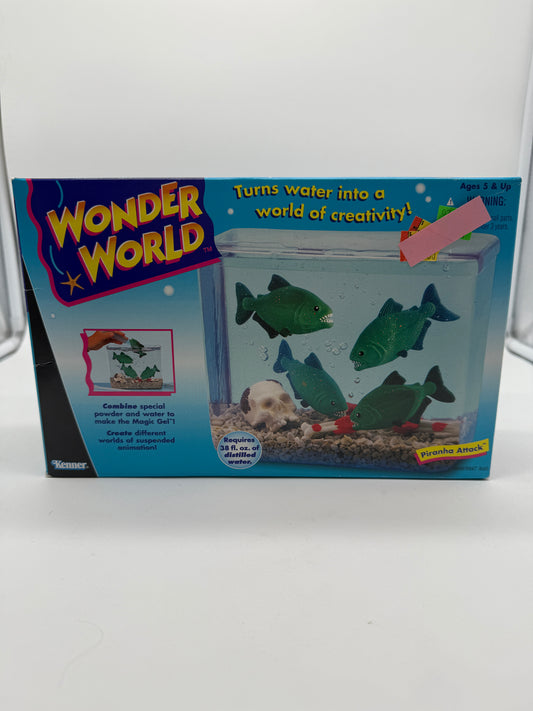 Wonder World Piranha Attack 1995 Hasbro