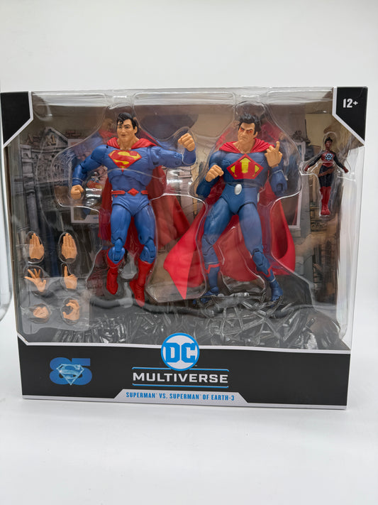 DC Multiverse Superman vs. Superman of Earth-3 2023 McFarlane Toys