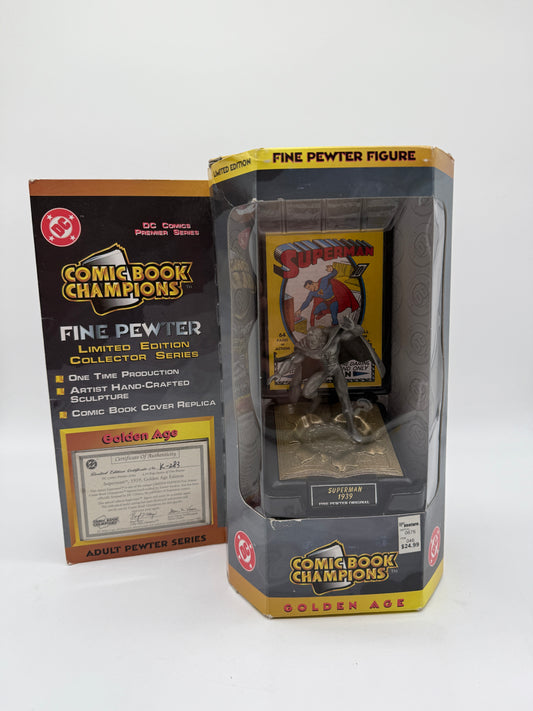 DC Comics Superman 1939 Statue 1997 Comic Book Champions No. K-283