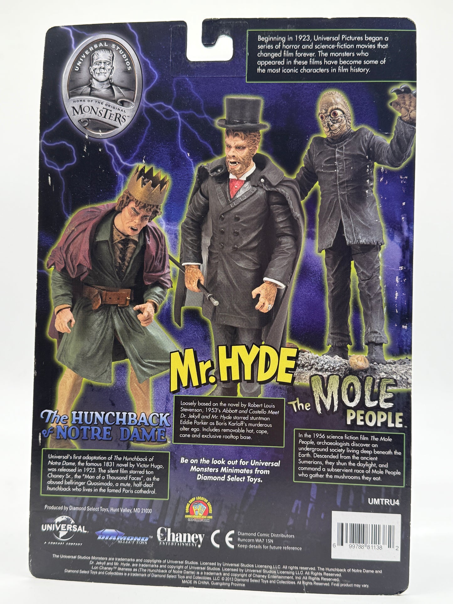 Home of the Original Monsters The Mole People 2011 Diamond Select Toys