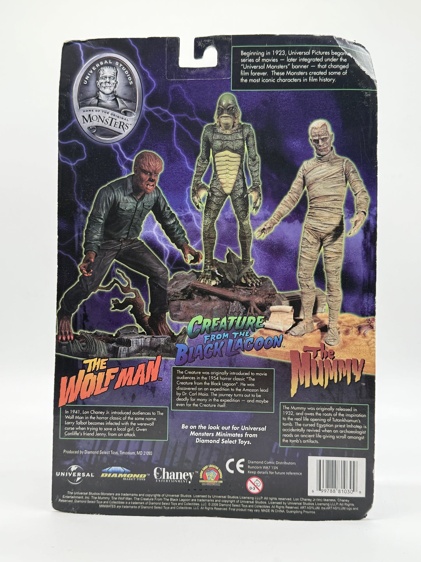 Home of the Original Monsters The Mummy 2011 Diamond Select Toys